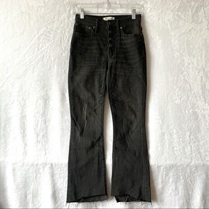 Madewell Cali Demi Boot Jeans Sz 24 gray (vw14)